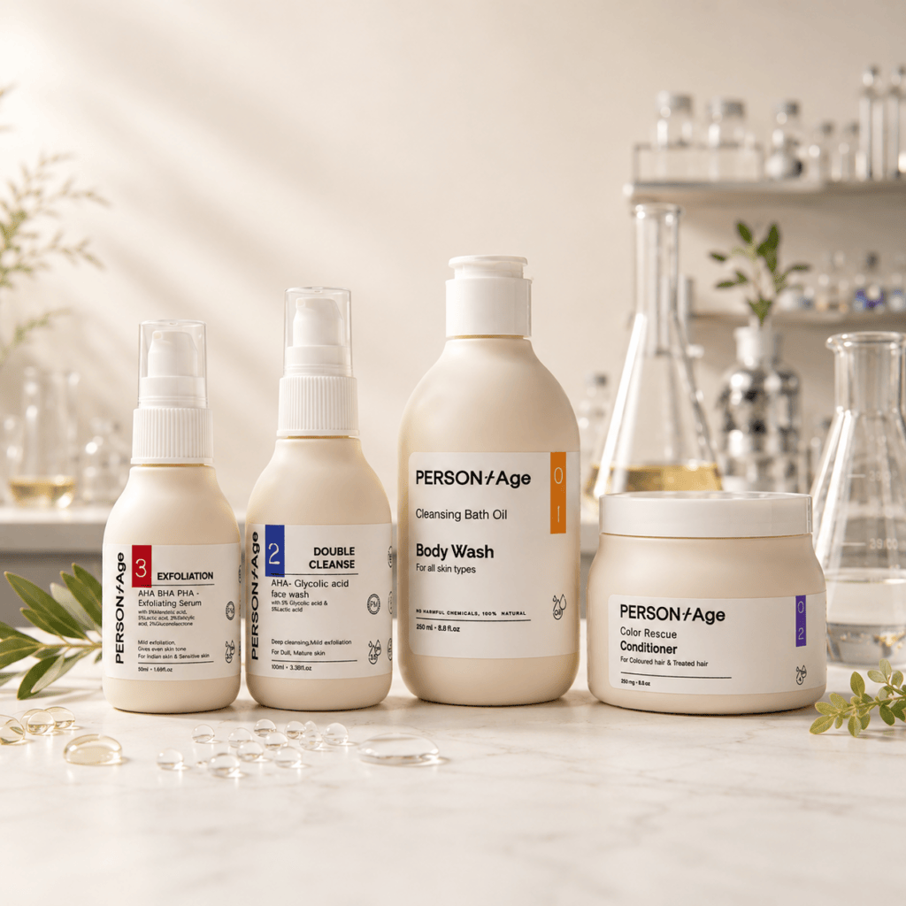PERSONTAGE science-led skincare, haircare and bodycare products